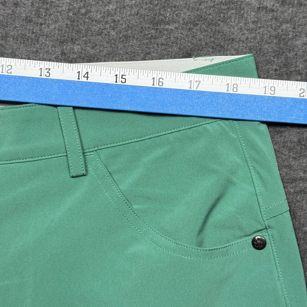 Black Clover Pants Mens‎ 36x31 Jade Green Jack Slack Performance Golf Chino NWT - Picture 9 of 11